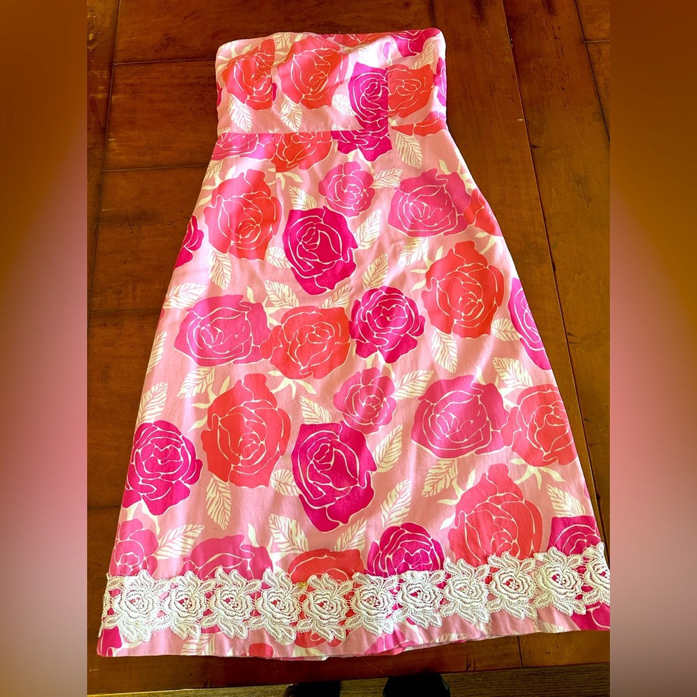 Lilly Pulitzer Strapless Dress